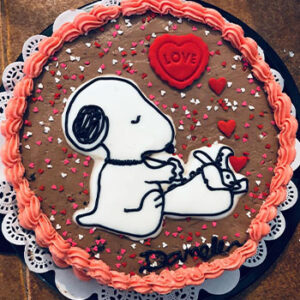 Pastel Letter Snoopy