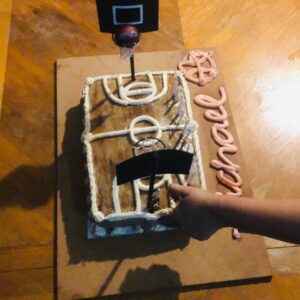 Pastel Basquetball Party