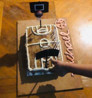 Pastel Basquetball Party