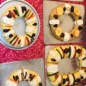 Rosca de reyes Artesanal Mediana